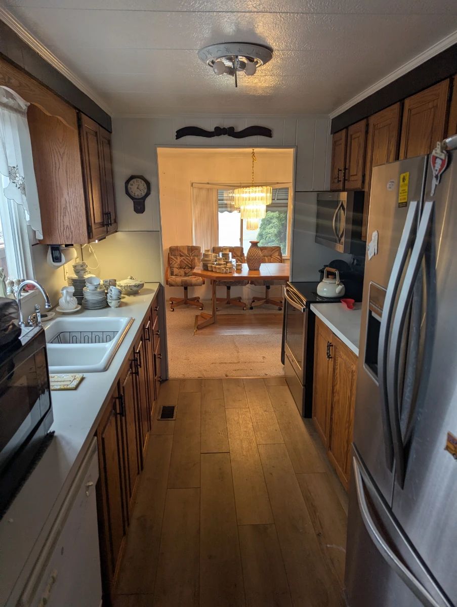 Dining table with chairs, JBX portable stereo, recliner sofas, recliner,  coffee table, side tables, bed tech frame, medical bed with automatic lift, grill Master, knick knacks, China sets, pots and pans, Queen Simmons mattress, dresser with mirror, tall dresser, microwaves, cleaning supplies, outdoor figurines, outdoor furniture, wall art, lamps, Christmas decorations, medical supplies, men's clothing