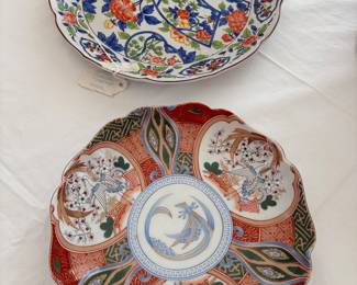 Porcelain plates by Adrea Sadek