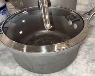 Calphalon pots many sizes 