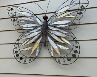 lovely large metal butterfly