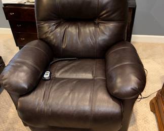 Leather recliner Power Lift Chair