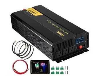 003 Vevor 2500W Pure Sine Wave Power Inverter