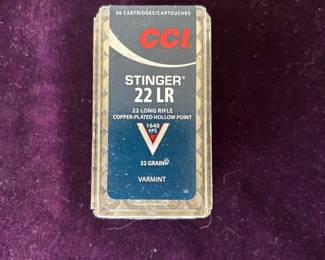 Brand New 50 Rounds CCI Stinger .22LR