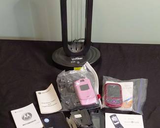 UV Light Sanitizer Vintage Cell Phone Bundle