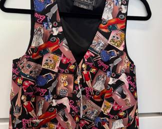 Barbie Vest by Nicole Miller