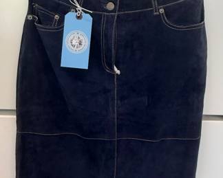 Suede Skirt never used Isaac Mizrahi for Target