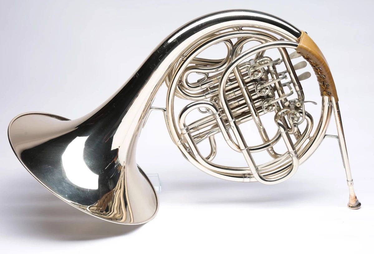 1966 Conn 8D Double French Horn Nickel Silver