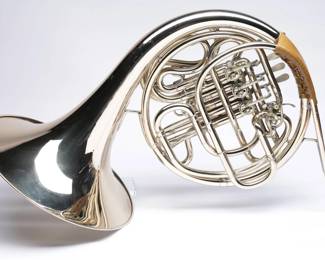 1966 Conn 8D Double French Horn Nickel Silver