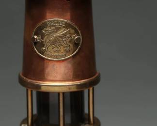 Welsh Brass & Copper Miner’s Safety Lamp