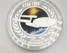 Limited Edition Star Trek U.S.S. Enterprise 2015 1oz .999 Silver Perth Mint Proof Coin