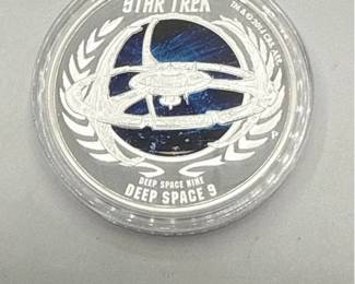 Limited Edition Star Trek Deep Space Nine 2015 1oz .999 Silver Perth Mint Proof Coin
