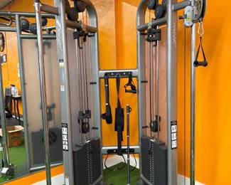 Hammer Strength Dual Adjustable Pulley Machine