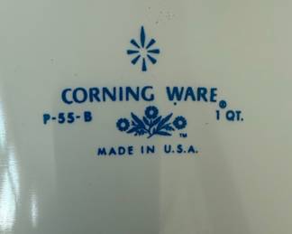 Corning Ware P-55-B 1 Qt. Casserole Dish with Lid