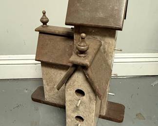 Multi-Level Wooden Birdhouse Style