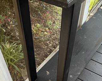 Black Console Table with Shelf