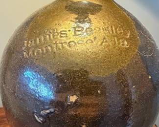 James Beasley Montrose Ala Stoneware Jug Lamp