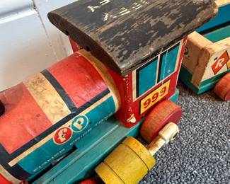 Fisher-Price Huffy Puffy Train and Circus Wagon