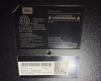 TCL 32S3800 32-Inch 720p Roku Smart TV