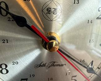 Seth Thomas Schooner Model 1044 Desk Clock