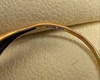 10k Gold Carnelian Signet Ring