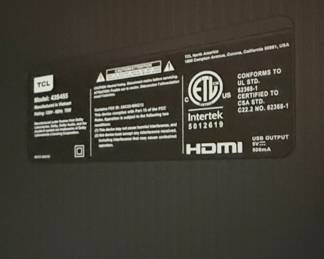 TCL 43" 4K UHD Roku Smart TV