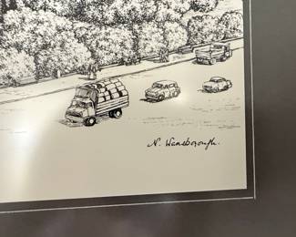 N. Wansborough London Cityscape Prints