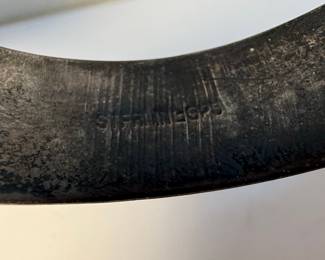 Sterling Silver Floral Enamel Bangle Bracelet