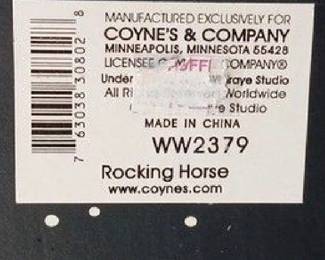 Williraye Studio WW2379 Rocking Horse