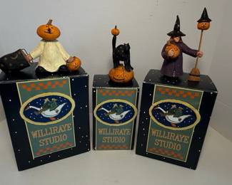 Williraye Studio Halloween Figurines (3) - WW6002, WW6005, WW6003