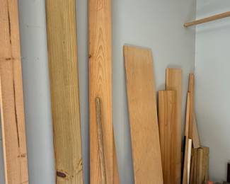 Assorted Lumber and Plywood