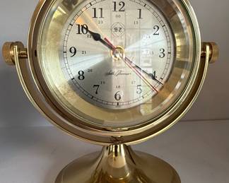 Seth Thomas Schooner Model 1044 Desk Clock