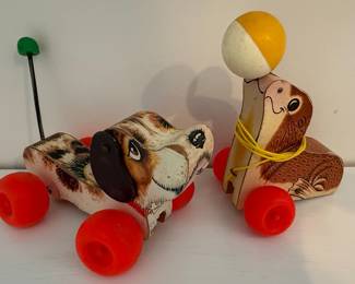 Fisher-Price Little Dog and Seal Pull Toys