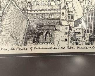 N. Wansborough London Cityscape Prints