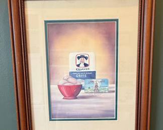 Quaker Oats & Land O'Lakes Art Print by B. Cummings