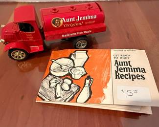 American Classic Scale Models Aunt Jemima Truck and Recipe Booklet