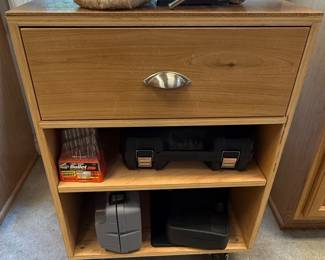 Hitachi B16RM 15" Drill Press and Cabinet