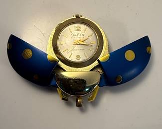 Jufrex "Coccinelle" Ladybug Pendant Watch
