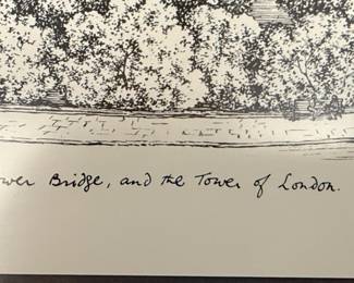 N. Wansborough London Cityscape Prints