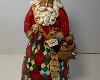 Jim Shore "He Knows" Santa Nice/Naughty Figurine 4002405