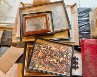 vintage photo album, magazines etc...