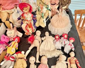 antique/vintage dolls, & doll accessories 