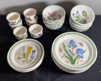Portmeirion Botanic Garden Lunch Plates, Ramekins, Bowls ,
