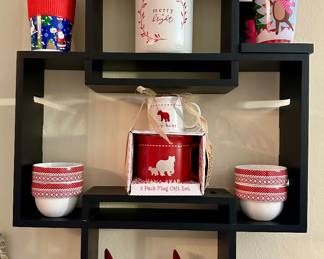 The brown shelf was sold.