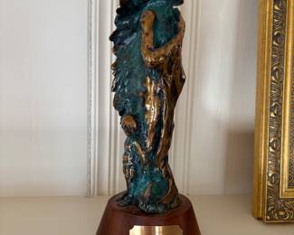 Bronze and brass sculpture - “ Phoenix II” by Tara Brice