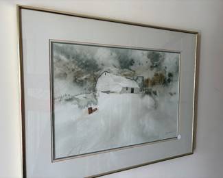 Watercolor by Peggy Brown - 1978