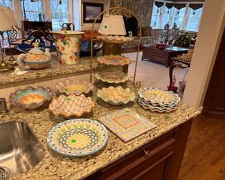 Mackenzie Childs pottery