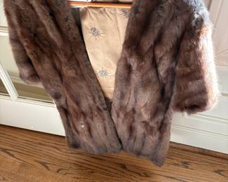 Vintage mink stole