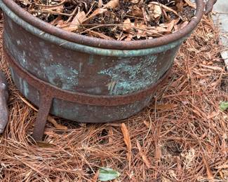 amazing large copper planter