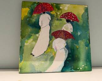 small contemporary painting