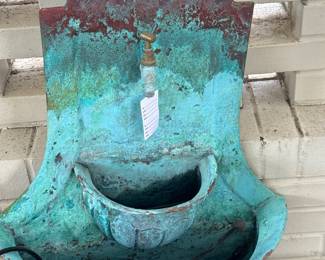 Copper fountain